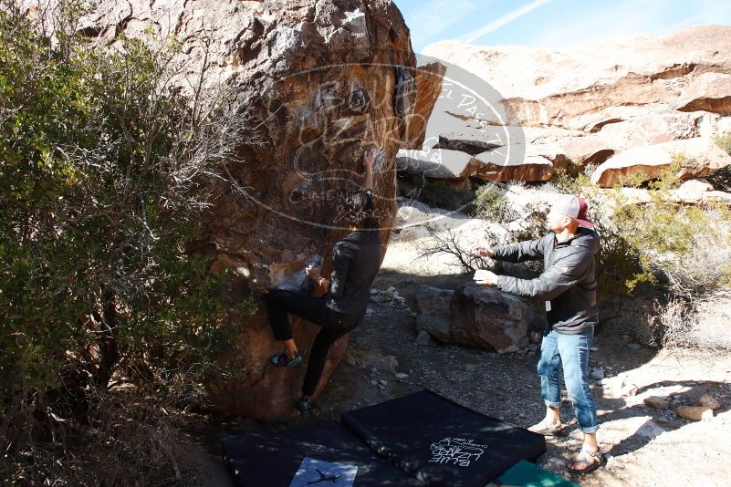 Bouldering in Hueco Tanks on 02/14/2020 with Blue Lizard Climbing and Yoga

Filename: SRM_20200214_1513420.jpg
Aperture: f/9.0
Shutter Speed: 1/200
Body: Canon EOS-1D Mark II
Lens: Canon EF 16-35mm f/2.8 L