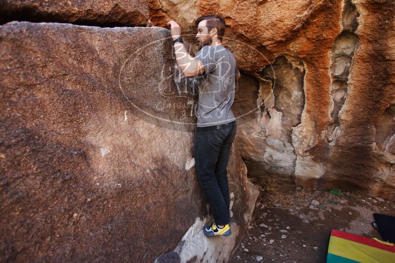 Bouldering in Hueco Tanks on 02/14/2020 with Blue Lizard Climbing and Yoga

Filename: SRM_20200214_1520390.jpg
Aperture: f/3.2
Shutter Speed: 1/250
Body: Canon EOS-1D Mark II
Lens: Canon EF 16-35mm f/2.8 L