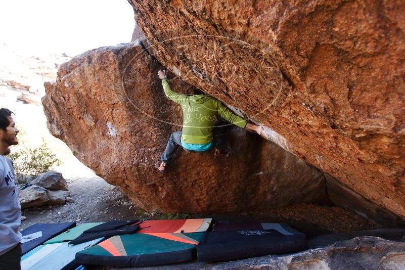 Bouldering in Hueco Tanks on 02/14/2020 with Blue Lizard Climbing and Yoga

Filename: SRM_20200214_1553470.jpg
Aperture: f/4.0
Shutter Speed: 1/250
Body: Canon EOS-1D Mark II
Lens: Canon EF 16-35mm f/2.8 L