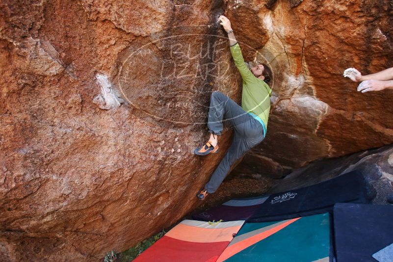 Bouldering in Hueco Tanks on 02/14/2020 with Blue Lizard Climbing and Yoga

Filename: SRM_20200214_1603520.jpg
Aperture: f/4.0
Shutter Speed: 1/250
Body: Canon EOS-1D Mark II
Lens: Canon EF 16-35mm f/2.8 L