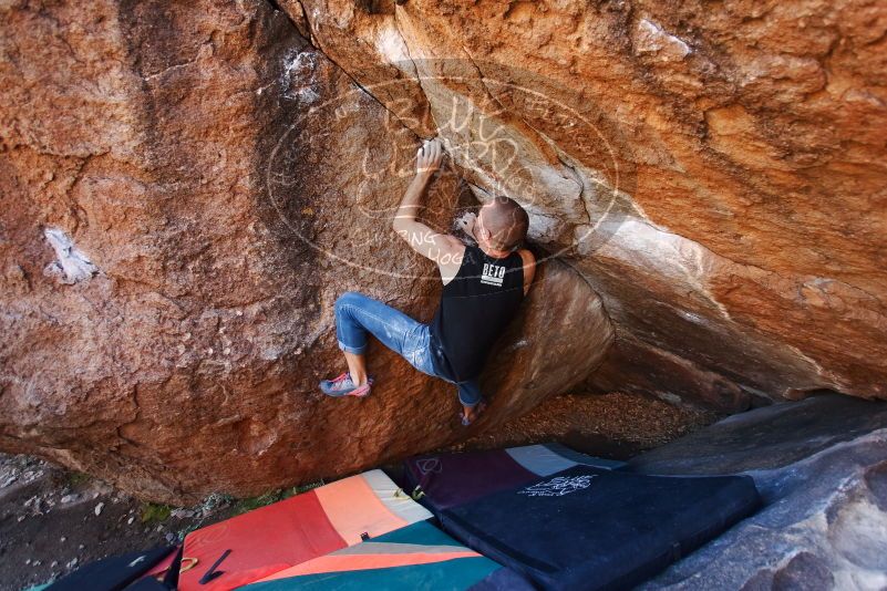 Bouldering in Hueco Tanks on 02/14/2020 with Blue Lizard Climbing and Yoga

Filename: SRM_20200214_1609250.jpg
Aperture: f/3.2
Shutter Speed: 1/250
Body: Canon EOS-1D Mark II
Lens: Canon EF 16-35mm f/2.8 L