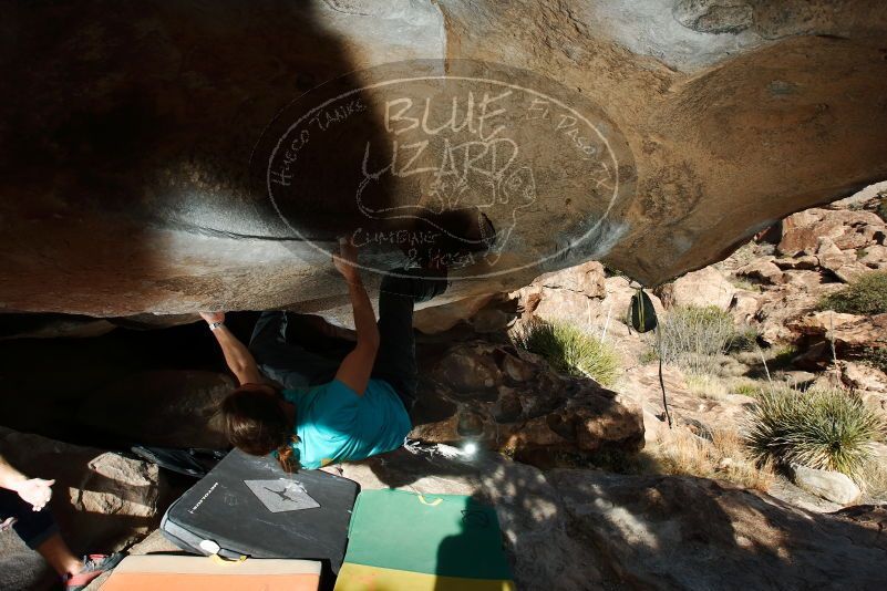 Bouldering in Hueco Tanks on 02/14/2020 with Blue Lizard Climbing and Yoga

Filename: SRM_20200214_1656230.jpg
Aperture: f/8.0
Shutter Speed: 1/250
Body: Canon EOS-1D Mark II
Lens: Canon EF 16-35mm f/2.8 L