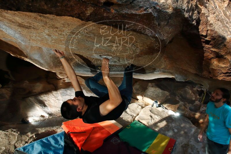 Bouldering in Hueco Tanks on 02/14/2020 with Blue Lizard Climbing and Yoga

Filename: SRM_20200214_1709260.jpg
Aperture: f/8.0
Shutter Speed: 1/320
Body: Canon EOS-1D Mark II
Lens: Canon EF 16-35mm f/2.8 L