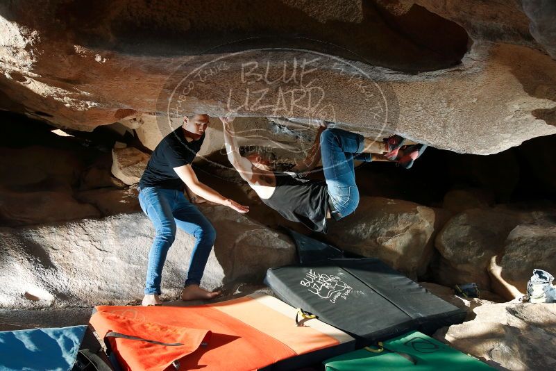 Bouldering in Hueco Tanks on 02/14/2020 with Blue Lizard Climbing and Yoga

Filename: SRM_20200214_1723220.jpg
Aperture: f/8.0
Shutter Speed: 1/250
Body: Canon EOS-1D Mark II
Lens: Canon EF 16-35mm f/2.8 L