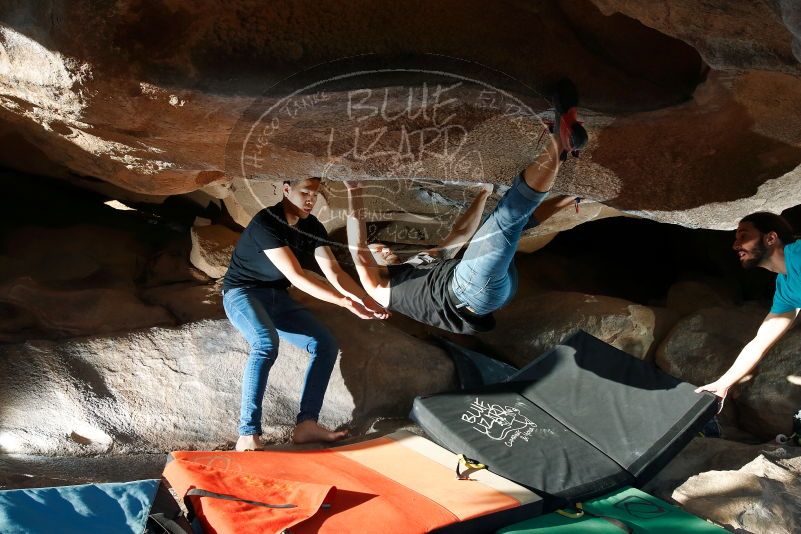 Bouldering in Hueco Tanks on 02/14/2020 with Blue Lizard Climbing and Yoga

Filename: SRM_20200214_1723280.jpg
Aperture: f/8.0
Shutter Speed: 1/250
Body: Canon EOS-1D Mark II
Lens: Canon EF 16-35mm f/2.8 L