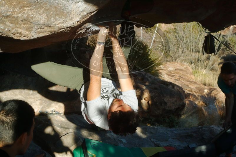 Bouldering in Hueco Tanks on 02/14/2020 with Blue Lizard Climbing and Yoga

Filename: SRM_20200214_1728230.jpg
Aperture: f/9.0
Shutter Speed: 1/250
Body: Canon EOS-1D Mark II
Lens: Canon EF 50mm f/1.8 II