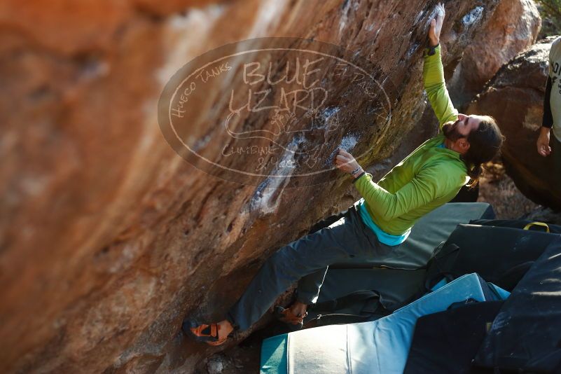 Bouldering in Hueco Tanks on 02/14/2020 with Blue Lizard Climbing and Yoga

Filename: SRM_20200214_1823470.jpg
Aperture: f/2.8
Shutter Speed: 1/250
Body: Canon EOS-1D Mark II
Lens: Canon EF 50mm f/1.8 II
