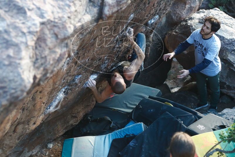 Bouldering in Hueco Tanks on 02/14/2020 with Blue Lizard Climbing and Yoga

Filename: SRM_20200214_1828170.jpg
Aperture: f/2.8
Shutter Speed: 1/250
Body: Canon EOS-1D Mark II
Lens: Canon EF 50mm f/1.8 II