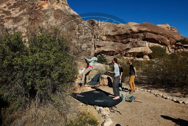 Bouldering in Hueco Tanks on 02/16/2020 with Blue Lizard Climbing and Yoga
Filename: SRM_20200216_1055460.jpg
Aperture: f/7.1
Shutter Speed: 1/500
Body: Canon EOS-1D Mark II
Lens: Canon EF 16-35mm f/2.8 L