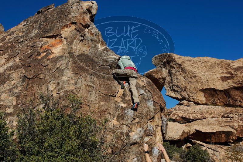 Bouldering in Hueco Tanks on 02/16/2020 with Blue Lizard Climbing and Yoga

Filename: SRM_20200216_1057000.jpg
Aperture: f/8.0
Shutter Speed: 1/500
Body: Canon EOS-1D Mark II
Lens: Canon EF 16-35mm f/2.8 L