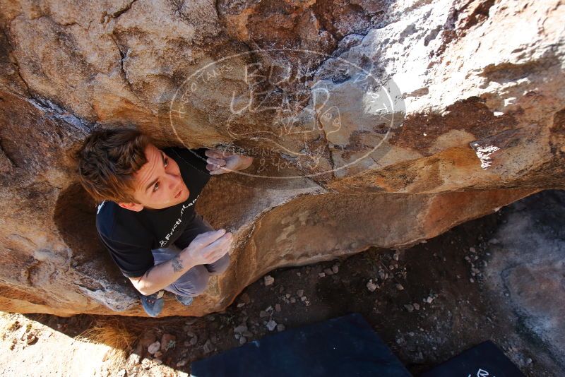 Bouldering in Hueco Tanks on 02/16/2020 with Blue Lizard Climbing and Yoga

Filename: SRM_20200216_1103540.jpg
Aperture: f/5.6
Shutter Speed: 1/200
Body: Canon EOS-1D Mark II
Lens: Canon EF 16-35mm f/2.8 L