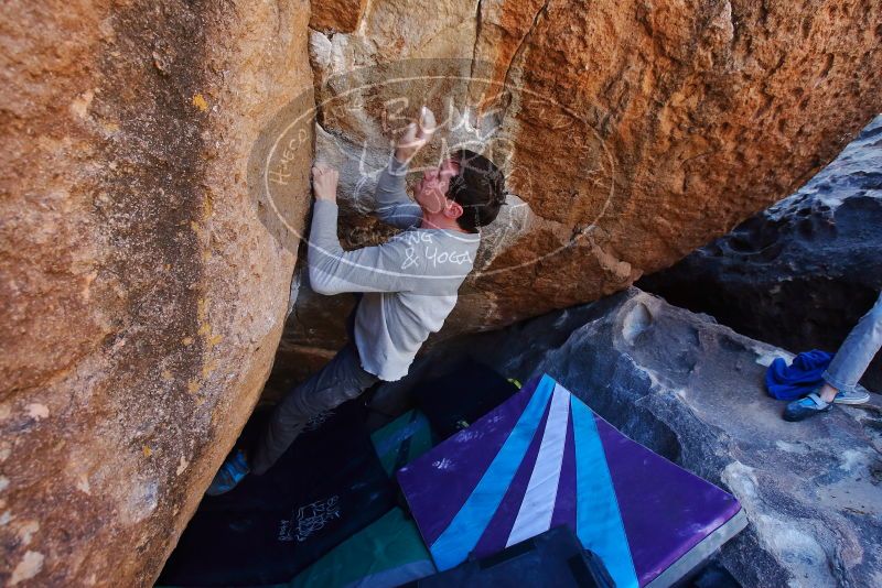 Bouldering in Hueco Tanks on 02/16/2020 with Blue Lizard Climbing and Yoga

Filename: SRM_20200216_1131550.jpg
Aperture: f/5.0
Shutter Speed: 1/250
Body: Canon EOS-1D Mark II
Lens: Canon EF 16-35mm f/2.8 L