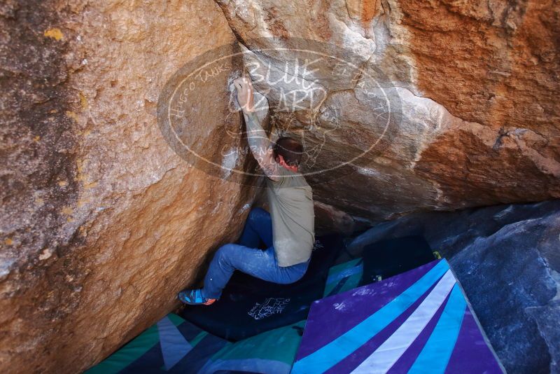 Bouldering in Hueco Tanks on 02/16/2020 with Blue Lizard Climbing and Yoga

Filename: SRM_20200216_1133280.jpg
Aperture: f/4.5
Shutter Speed: 1/250
Body: Canon EOS-1D Mark II
Lens: Canon EF 16-35mm f/2.8 L