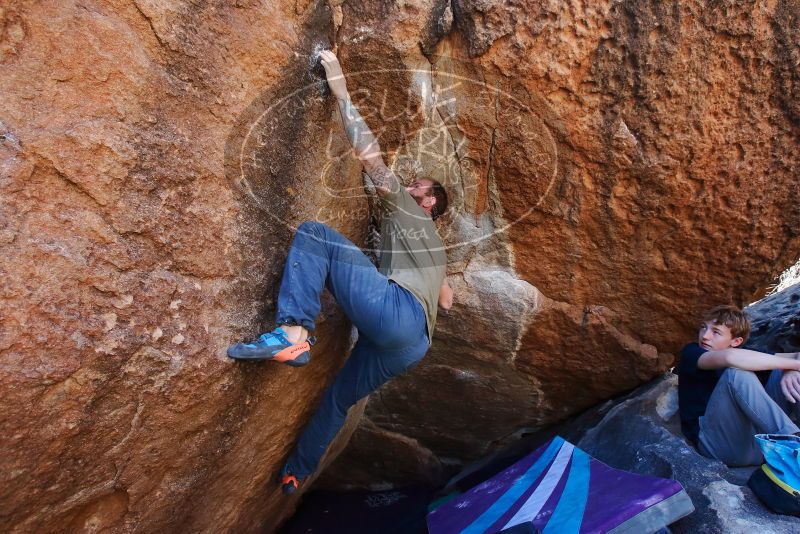 Bouldering in Hueco Tanks on 02/16/2020 with Blue Lizard Climbing and Yoga

Filename: SRM_20200216_1138520.jpg
Aperture: f/5.6
Shutter Speed: 1/250
Body: Canon EOS-1D Mark II
Lens: Canon EF 16-35mm f/2.8 L