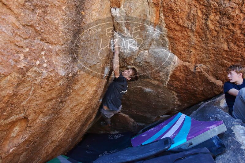Bouldering in Hueco Tanks on 02/16/2020 with Blue Lizard Climbing and Yoga

Filename: SRM_20200216_1139520.jpg
Aperture: f/5.0
Shutter Speed: 1/250
Body: Canon EOS-1D Mark II
Lens: Canon EF 16-35mm f/2.8 L