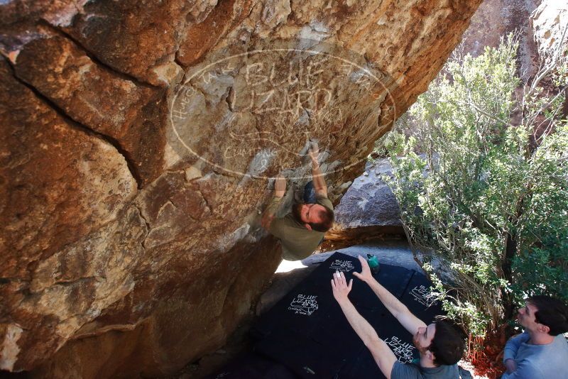 Bouldering in Hueco Tanks on 02/16/2020 with Blue Lizard Climbing and Yoga

Filename: SRM_20200216_1219381.jpg
Aperture: f/5.6
Shutter Speed: 1/250
Body: Canon EOS-1D Mark II
Lens: Canon EF 16-35mm f/2.8 L