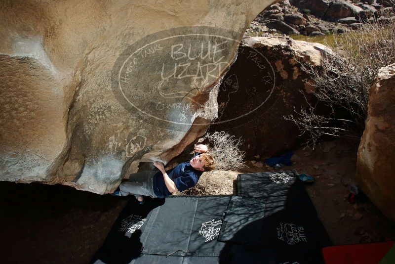 Bouldering in Hueco Tanks on 02/16/2020 with Blue Lizard Climbing and Yoga

Filename: SRM_20200216_1355150.jpg
Aperture: f/8.0
Shutter Speed: 1/250
Body: Canon EOS-1D Mark II
Lens: Canon EF 16-35mm f/2.8 L