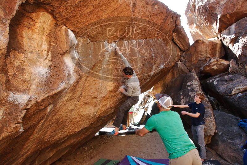 Bouldering in Hueco Tanks on 02/16/2020 with Blue Lizard Climbing and Yoga

Filename: SRM_20200216_1425430.jpg
Aperture: f/6.3
Shutter Speed: 1/250
Body: Canon EOS-1D Mark II
Lens: Canon EF 16-35mm f/2.8 L