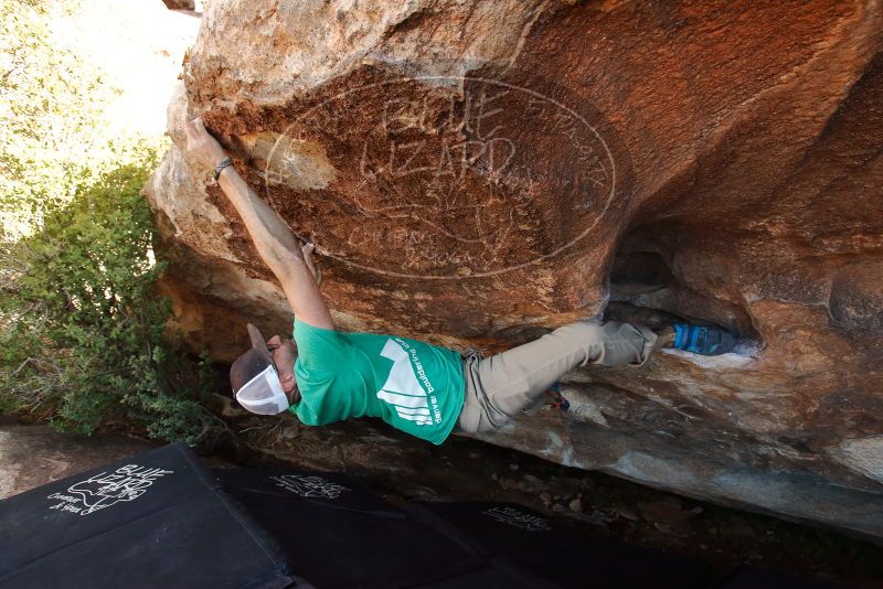 Bouldering in Hueco Tanks on 02/16/2020 with Blue Lizard Climbing and Yoga

Filename: SRM_20200216_1611290.jpg
Aperture: f/6.3
Shutter Speed: 1/250
Body: Canon EOS-1D Mark II
Lens: Canon EF 16-35mm f/2.8 L