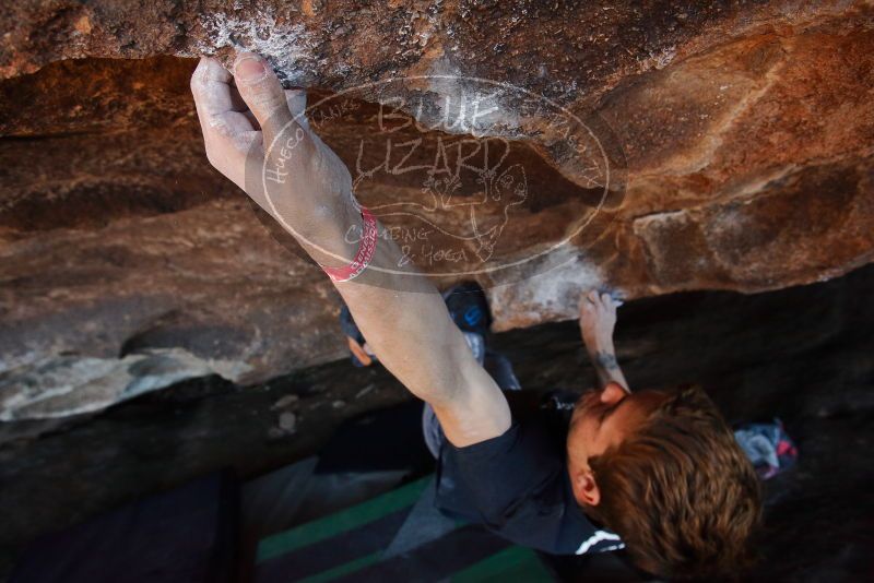 Bouldering in Hueco Tanks on 02/16/2020 with Blue Lizard Climbing and Yoga

Filename: SRM_20200216_1623201.jpg
Aperture: f/5.0
Shutter Speed: 1/250
Body: Canon EOS-1D Mark II
Lens: Canon EF 16-35mm f/2.8 L