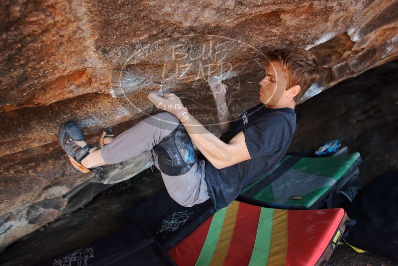 Bouldering in Hueco Tanks on 02/16/2020 with Blue Lizard Climbing and Yoga

Filename: SRM_20200216_1634530.jpg
Aperture: f/5.0
Shutter Speed: 1/250
Body: Canon EOS-1D Mark II
Lens: Canon EF 16-35mm f/2.8 L