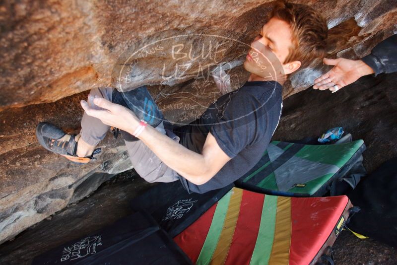 Bouldering in Hueco Tanks on 02/16/2020 with Blue Lizard Climbing and Yoga

Filename: SRM_20200216_1635010.jpg
Aperture: f/4.0
Shutter Speed: 1/250
Body: Canon EOS-1D Mark II
Lens: Canon EF 16-35mm f/2.8 L