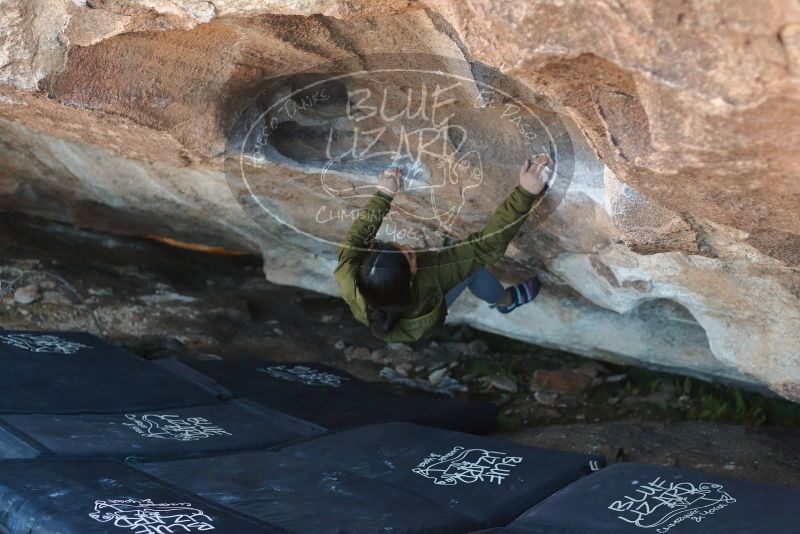 Bouldering in Hueco Tanks on 02/16/2020 with Blue Lizard Climbing and Yoga

Filename: SRM_20200216_1657131.jpg
Aperture: f/3.2
Shutter Speed: 1/250
Body: Canon EOS-1D Mark II
Lens: Canon EF 50mm f/1.8 II