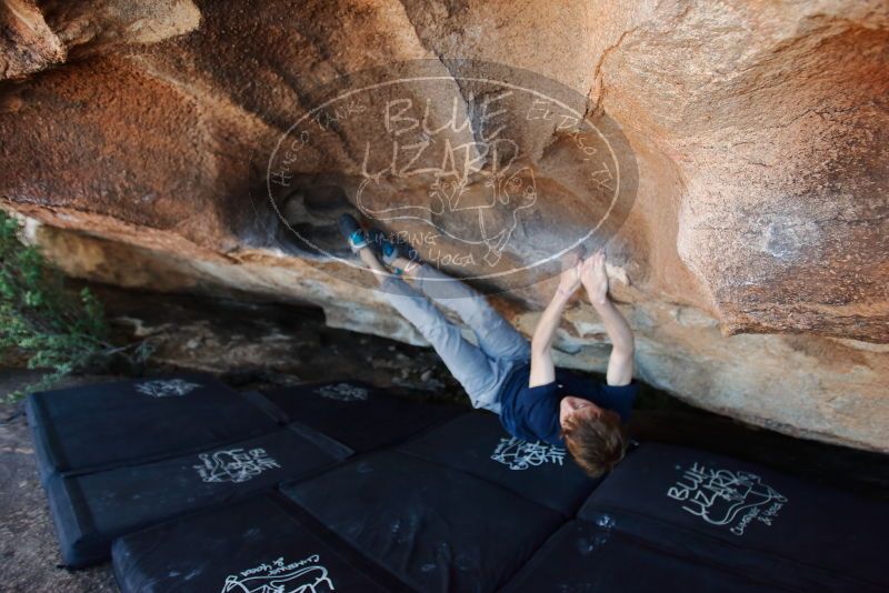 Bouldering in Hueco Tanks on 02/16/2020 with Blue Lizard Climbing and Yoga

Filename: SRM_20200216_1706250.jpg
Aperture: f/2.8
Shutter Speed: 1/250
Body: Canon EOS-1D Mark II
Lens: Canon EF 16-35mm f/2.8 L