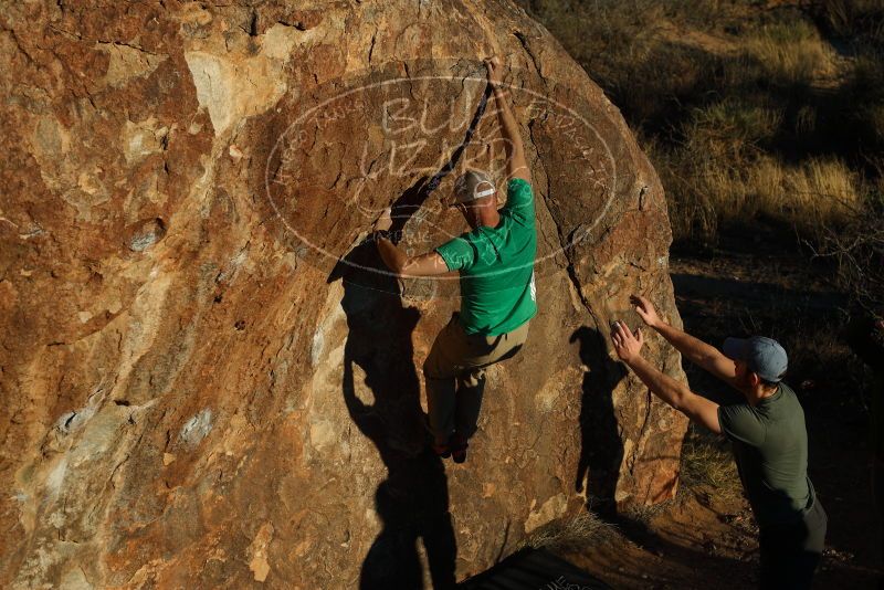 Bouldering in Hueco Tanks on 02/16/2020 with Blue Lizard Climbing and Yoga

Filename: SRM_20200216_1815180.jpg
Aperture: f/5.6
Shutter Speed: 1/400
Body: Canon EOS-1D Mark II
Lens: Canon EF 50mm f/1.8 II
