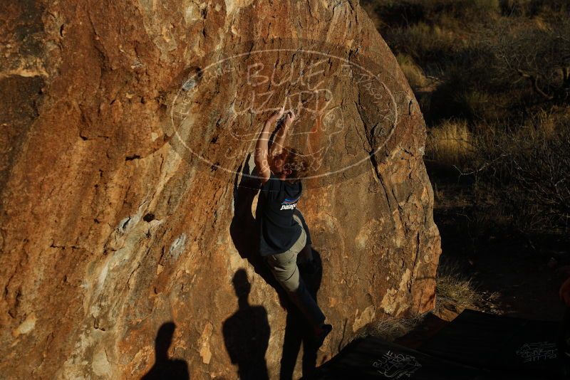 Bouldering in Hueco Tanks on 02/16/2020 with Blue Lizard Climbing and Yoga

Filename: SRM_20200216_1817450.jpg
Aperture: f/5.6
Shutter Speed: 1/400
Body: Canon EOS-1D Mark II
Lens: Canon EF 50mm f/1.8 II