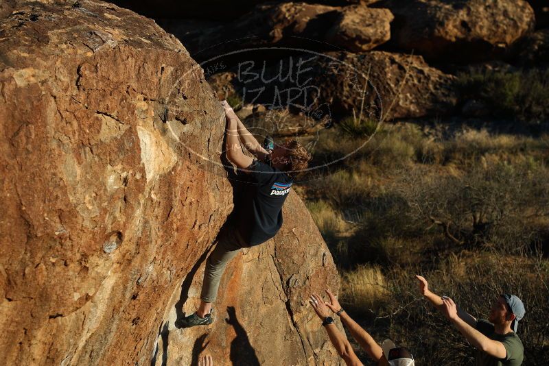 Bouldering in Hueco Tanks on 02/16/2020 with Blue Lizard Climbing and Yoga

Filename: SRM_20200216_1818400.jpg
Aperture: f/4.0
Shutter Speed: 1/400
Body: Canon EOS-1D Mark II
Lens: Canon EF 50mm f/1.8 II