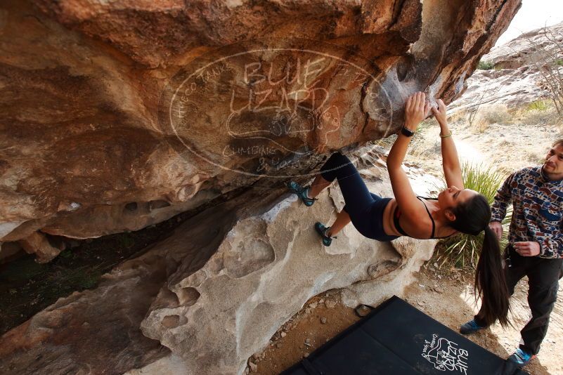 Bouldering in Hueco Tanks on 02/17/2020 with Blue Lizard Climbing and Yoga

Filename: SRM_20200217_1223020.jpg
Aperture: f/5.6
Shutter Speed: 1/250
Body: Canon EOS-1D Mark II
Lens: Canon EF 16-35mm f/2.8 L