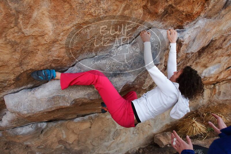 Bouldering in Hueco Tanks on 02/17/2020 with Blue Lizard Climbing and Yoga

Filename: SRM_20200217_1351470.jpg
Aperture: f/4.5
Shutter Speed: 1/400
Body: Canon EOS-1D Mark II
Lens: Canon EF 16-35mm f/2.8 L