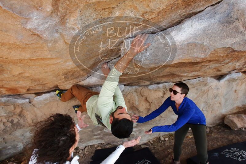 Bouldering in Hueco Tanks on 02/17/2020 with Blue Lizard Climbing and Yoga

Filename: SRM_20200217_1354300.jpg
Aperture: f/5.0
Shutter Speed: 1/250
Body: Canon EOS-1D Mark II
Lens: Canon EF 16-35mm f/2.8 L