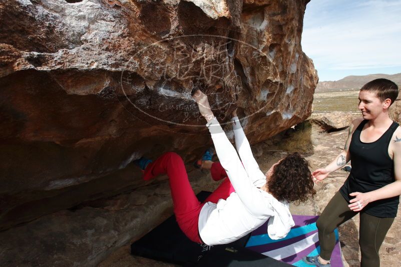 Bouldering in Hueco Tanks on 02/17/2020 with Blue Lizard Climbing and Yoga

Filename: SRM_20200217_1429210.jpg
Aperture: f/10.0
Shutter Speed: 1/400
Body: Canon EOS-1D Mark II
Lens: Canon EF 16-35mm f/2.8 L
