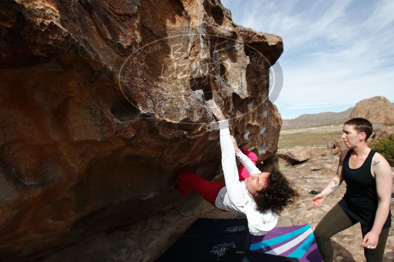 Bouldering in Hueco Tanks on 02/17/2020 with Blue Lizard Climbing and Yoga

Filename: SRM_20200217_1429320.jpg
Aperture: f/6.3
Shutter Speed: 1/400
Body: Canon EOS-1D Mark II
Lens: Canon EF 16-35mm f/2.8 L