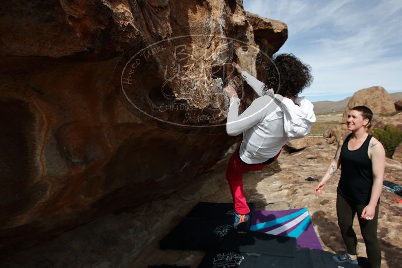 Bouldering in Hueco Tanks on 02/17/2020 with Blue Lizard Climbing and Yoga

Filename: SRM_20200217_1429420.jpg
Aperture: f/7.1
Shutter Speed: 1/400
Body: Canon EOS-1D Mark II
Lens: Canon EF 16-35mm f/2.8 L