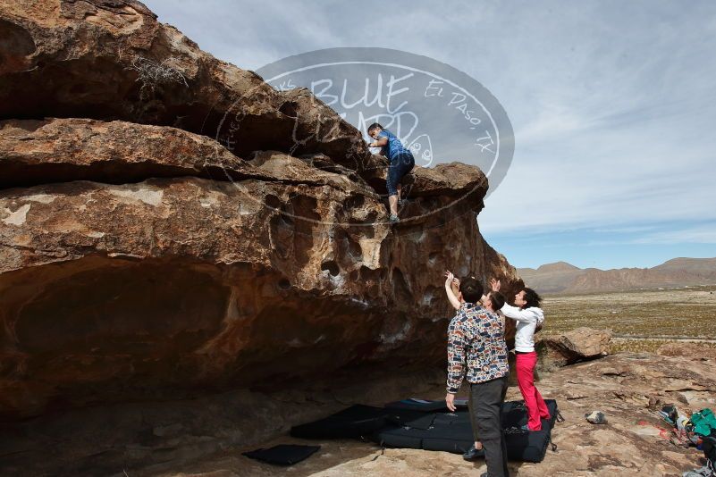 Bouldering in Hueco Tanks on 02/17/2020 with Blue Lizard Climbing and Yoga

Filename: SRM_20200217_1436490.jpg
Aperture: f/9.0
Shutter Speed: 1/500
Body: Canon EOS-1D Mark II
Lens: Canon EF 16-35mm f/2.8 L