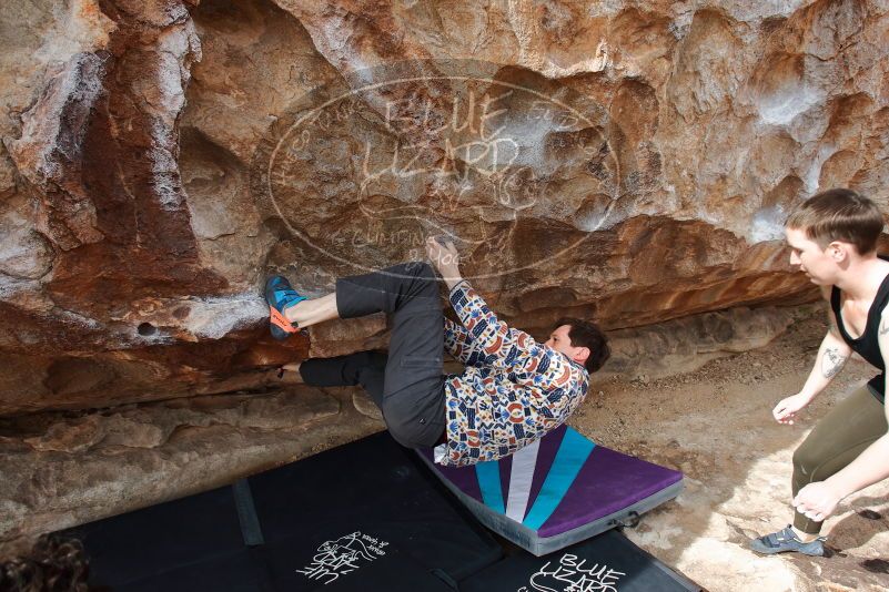 Bouldering in Hueco Tanks on 02/17/2020 with Blue Lizard Climbing and Yoga

Filename: SRM_20200217_1438090.jpg
Aperture: f/5.6
Shutter Speed: 1/320
Body: Canon EOS-1D Mark II
Lens: Canon EF 16-35mm f/2.8 L