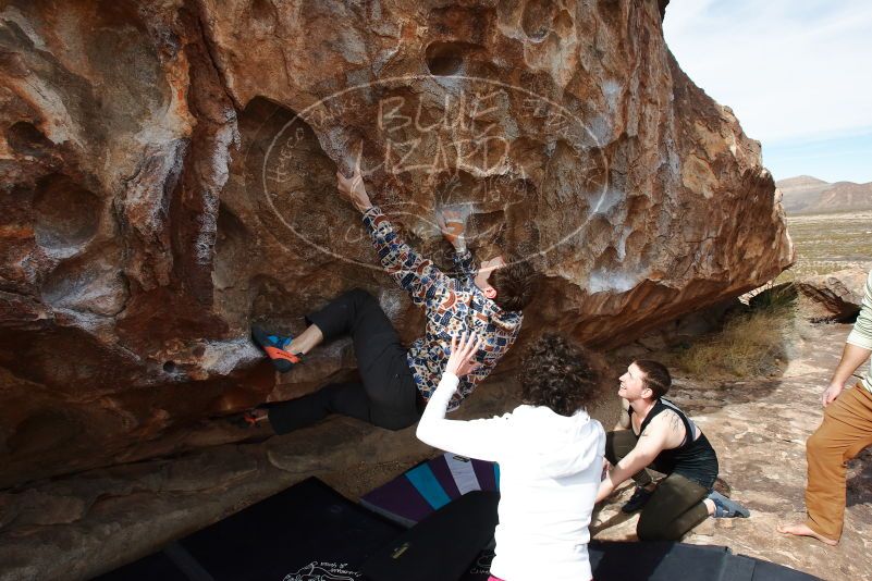 Bouldering in Hueco Tanks on 02/17/2020 with Blue Lizard Climbing and Yoga

Filename: SRM_20200217_1438130.jpg
Aperture: f/8.0
Shutter Speed: 1/320
Body: Canon EOS-1D Mark II
Lens: Canon EF 16-35mm f/2.8 L