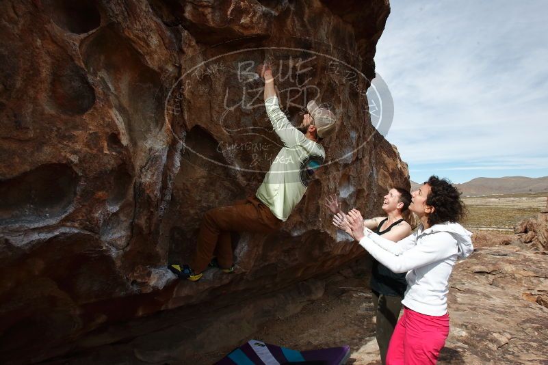Bouldering in Hueco Tanks on 02/17/2020 with Blue Lizard Climbing and Yoga

Filename: SRM_20200217_1443480.jpg
Aperture: f/9.0
Shutter Speed: 1/400
Body: Canon EOS-1D Mark II
Lens: Canon EF 16-35mm f/2.8 L