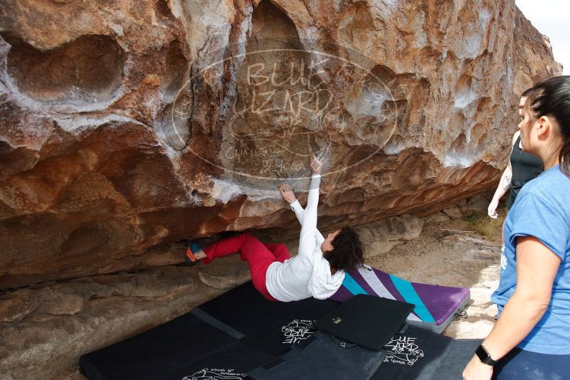 Bouldering in Hueco Tanks on 02/17/2020 with Blue Lizard Climbing and Yoga

Filename: SRM_20200217_1448350.jpg
Aperture: f/5.6
Shutter Speed: 1/320
Body: Canon EOS-1D Mark II
Lens: Canon EF 16-35mm f/2.8 L