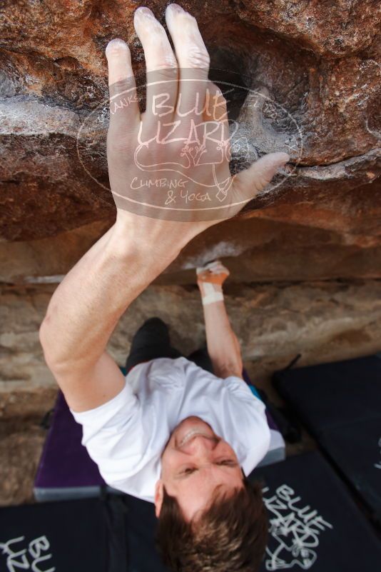 Bouldering in Hueco Tanks on 02/17/2020 with Blue Lizard Climbing and Yoga

Filename: SRM_20200217_1458440.jpg
Aperture: f/5.6
Shutter Speed: 1/320
Body: Canon EOS-1D Mark II
Lens: Canon EF 16-35mm f/2.8 L