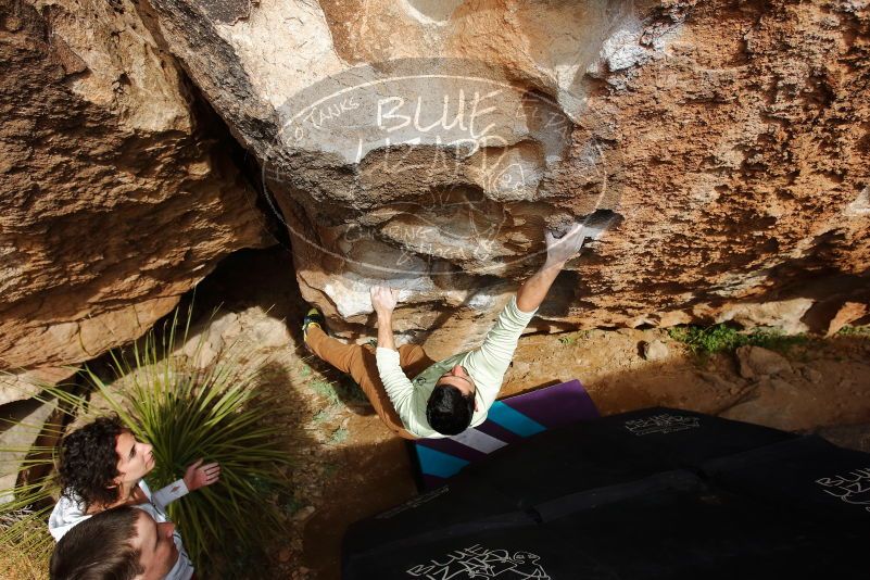 Bouldering in Hueco Tanks on 02/17/2020 with Blue Lizard Climbing and Yoga

Filename: SRM_20200217_1617490.jpg
Aperture: f/5.0
Shutter Speed: 1/500
Body: Canon EOS-1D Mark II
Lens: Canon EF 16-35mm f/2.8 L