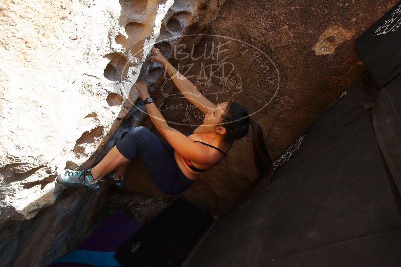 Bouldering in Hueco Tanks on 02/17/2020 with Blue Lizard Climbing and Yoga

Filename: SRM_20200217_1637500.jpg
Aperture: f/4.0
Shutter Speed: 1/320
Body: Canon EOS-1D Mark II
Lens: Canon EF 16-35mm f/2.8 L