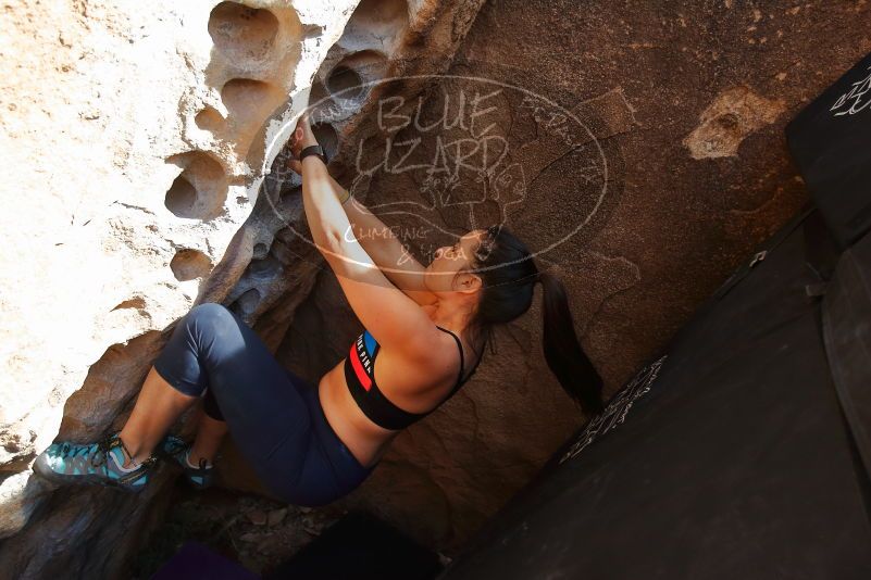 Bouldering in Hueco Tanks on 02/17/2020 with Blue Lizard Climbing and Yoga

Filename: SRM_20200217_1637510.jpg
Aperture: f/4.0
Shutter Speed: 1/320
Body: Canon EOS-1D Mark II
Lens: Canon EF 16-35mm f/2.8 L
