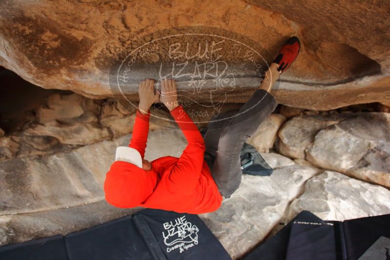 Bouldering in Hueco Tanks on 02/21/2020 with Blue Lizard Climbing and Yoga

Filename: SRM_20200221_1049240.jpg
Aperture: f/4.0
Shutter Speed: 1/250
Body: Canon EOS-1D Mark II
Lens: Canon EF 16-35mm f/2.8 L