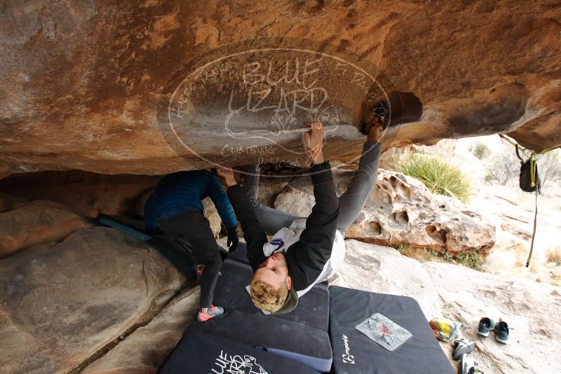Bouldering in Hueco Tanks on 02/21/2020 with Blue Lizard Climbing and Yoga

Filename: SRM_20200221_1058320.jpg
Aperture: f/5.6
Shutter Speed: 1/250
Body: Canon EOS-1D Mark II
Lens: Canon EF 16-35mm f/2.8 L