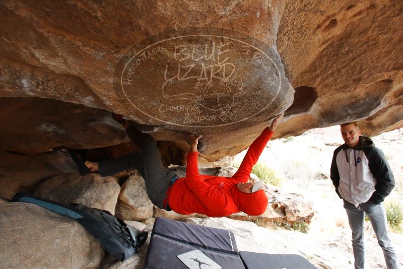 Bouldering in Hueco Tanks on 02/21/2020 with Blue Lizard Climbing and Yoga

Filename: SRM_20200221_1108320.jpg
Aperture: f/4.5
Shutter Speed: 1/250
Body: Canon EOS-1D Mark II
Lens: Canon EF 16-35mm f/2.8 L