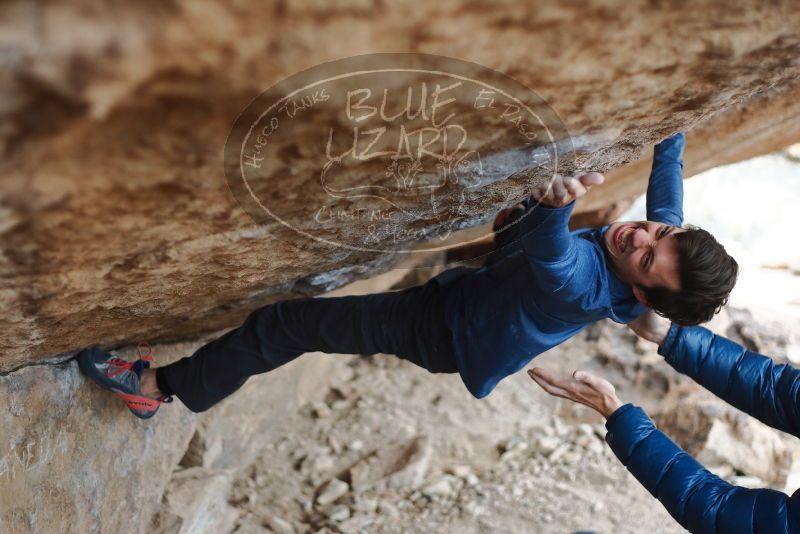 Bouldering in Hueco Tanks on 02/21/2020 with Blue Lizard Climbing and Yoga

Filename: SRM_20200221_1158520.jpg
Aperture: f/2.2
Shutter Speed: 1/500
Body: Canon EOS-1D Mark II
Lens: Canon EF 50mm f/1.8 II